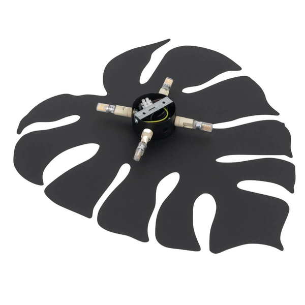 Sypialniany kinkiet ścienny Monstera 5916 TK Lighting listek czarny