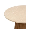Stolik kawowy ARGENTINA MM001501100337 brązowy beżowy drewno 50cm