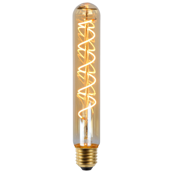 Żarówka LED 49035/20/62 Lucide E27 5W 2200K 260lm sopel bursztynowa