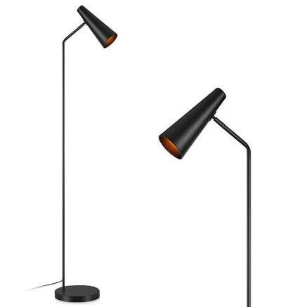 Stojąca LAMPA podłogowa PEAK 107900 Markslojd metalowa OPRAWA regulowana tuba czarna