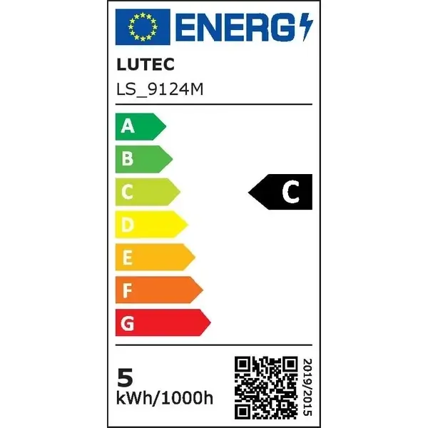 Kinkiet solarny Zelna 6912401345 IP44 LED 9W 3000K szary