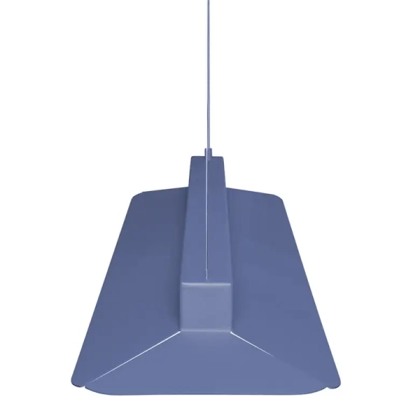 Lampa wisząca YOTTSU YOA699P02 metalowa niebieska LED 14,4W 3000K do salonu nad stół