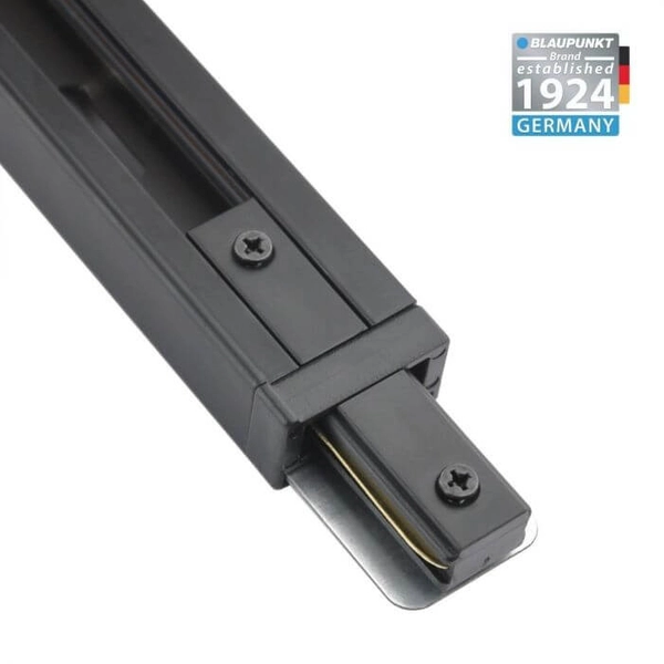 Łącznik VISION KP1B Blaupunkt do 1-fazowego systemu szynowego czarny