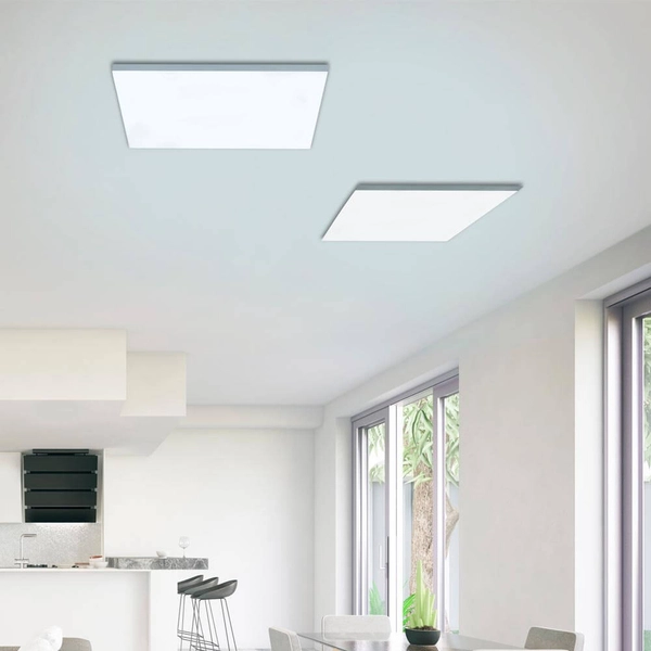 Natynkowa lampa sufitowa Canvas LED 40W 2700-5000K square biała