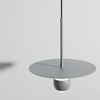 Lampa do jadalni okrągła BAILA LE44536 LED 8W 3000K wisząca szary