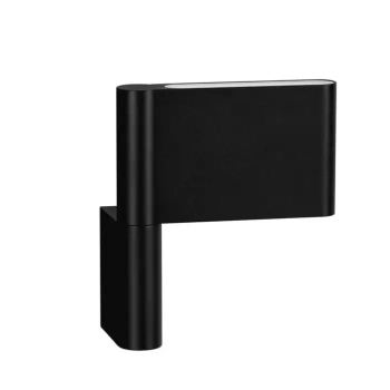 Designerska lampa ścienna RIVENZA LE45541 LED 5W 3000K czarna