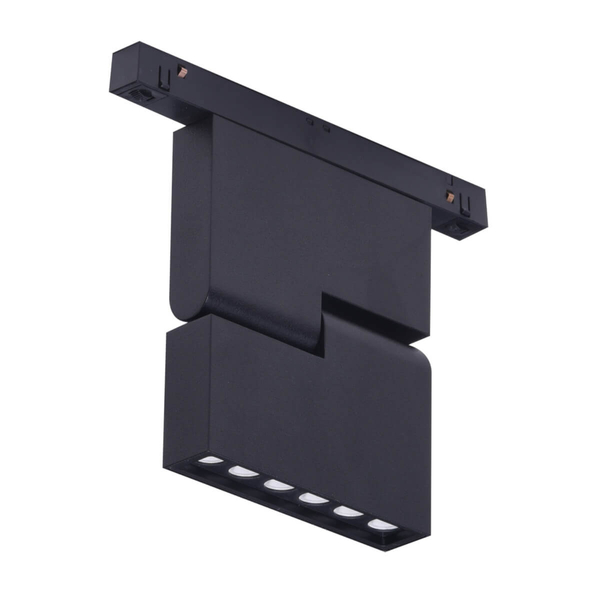 Kierunkowa lampa Aldo AZ4621do systemu magnetycznego LED 12W 3000K czarna
