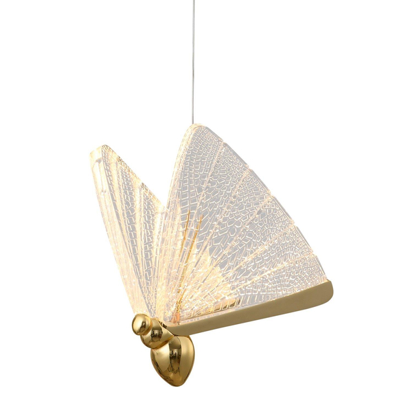 Wisząca lampa pszczoły Bee MP0090-5 gold Step LED 20W 3000K kaskada złota