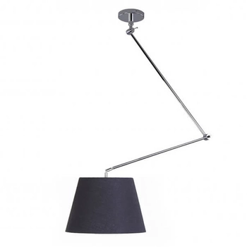 Lampa wisząca nad wyspę Adam AZ1841+AZ2586 Azzardo abażurowa czarny chrom