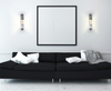 Kinkiet LAMPA ścienna FLORENCE W0241 okrągła szklana glamour chrom przezroczysta OUTLET