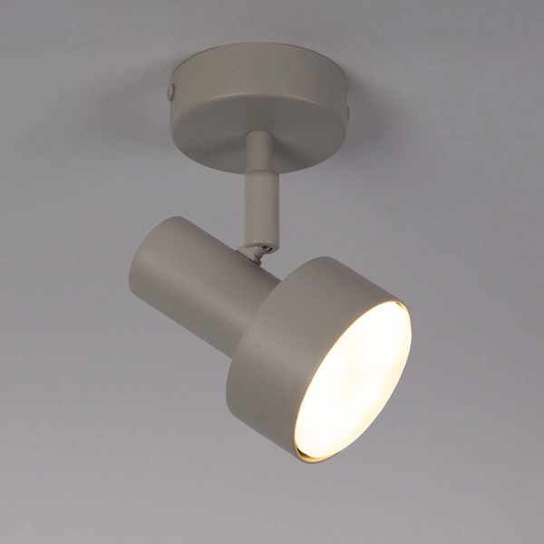 Plafon do salonu Mona 40902 Sigma do przedpokoju z regulacją szary