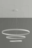 Żyrandol ring Rio TH.215 Thoro LED 150W 3000K futurystyczny biały