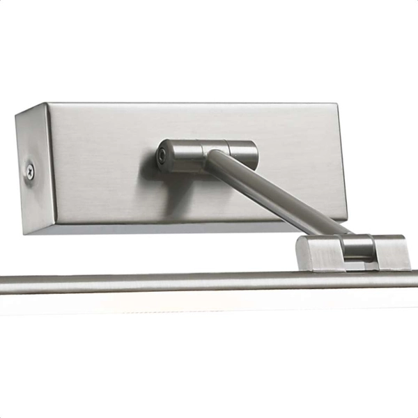 Kinkiet LAMPA ścienna GARRIX MB1263M Italux metalowa OPRAWA nad obraz LED 9W 3000K listwa nikiel