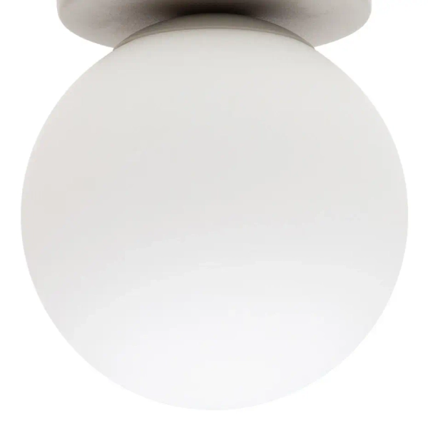 Kulista sufitowa lampa do salonu HOTEL MOOD1 41489 kula szara beżowa