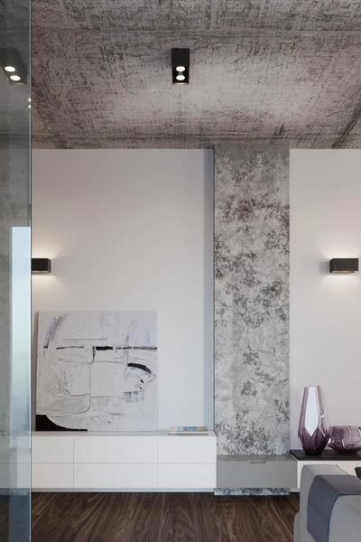 Natynkowa LAMPA sufitowa SL.0381 prostokątna OPRAWA metalowa downlight czarna