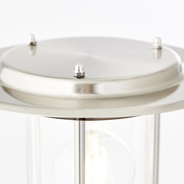 Stojąc lampa do ogrodu York 44785/82 latarnia IP44 stal