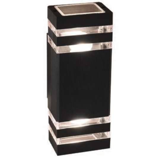 Lampa elewacyjna zewnętrzna do ogrodu IP54 outdoor czarna RIO OUTLET