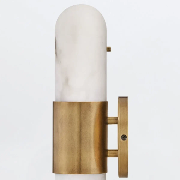 Łazienkowy kinkiet Ibiza QN-IBIZA-M-HB LED 21W 3000K podłużny IP44 mosiądz