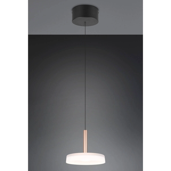 Lampa zawieszana CELESTE 354910165 LED 10W 3000K metalowa biały brązowy