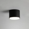 Nasufitowa lampa punktowa Tubo 40839 Sigma kuchenna metalowa czarna