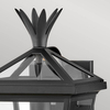 Kinkiet elewacyjny Palma HK-PALMA-S-BK Hinkley IP44 lampion metalowy czarny