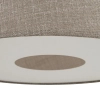 Minimalistyczna lampa wisząca tuba TUTOIA 11682 beżowa