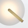 Sufitowa lampa szklana Nuvola QN-NUVOLA-F-S-BG LED 14W 3000K złota biała