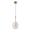 Wisząca lampa złota SUNBLAST LED 5W 3000K talerz nad stół ST-DL5623