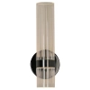 Ryflowana naścienna lampa Ambiente LP-1510/1W GR przezroczysty grafit