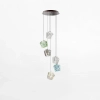 Nowoczesna lampa wisząca COLORE MD3350A-6BL/MIX LED 6W 3000K czarny