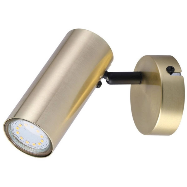 Kinkiet ścienny Colly 91-01702 Candellux metalowy spot mosiądz