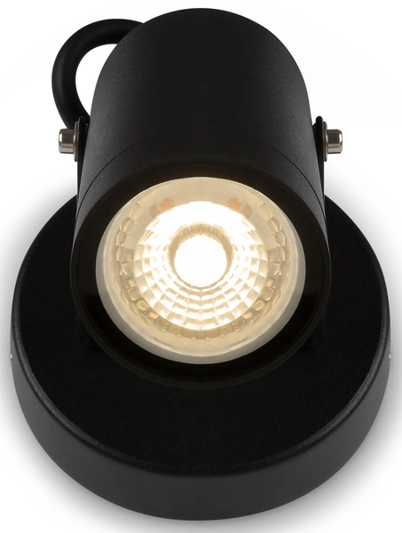 Lampa ścienna elewacyjna Scope O025WL-01B regulowana tuba czarna