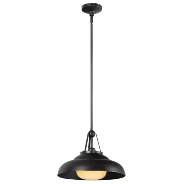 Wisząca lampa nad wyspę Palmetto QN-PALMETTO-P-M-UBZ do kuchni czarny