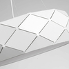 LAMPA wisząca REUS LP-8069/1P WH Light Prestige geometryczna OPRAWA okrągła zwis metalowy biały