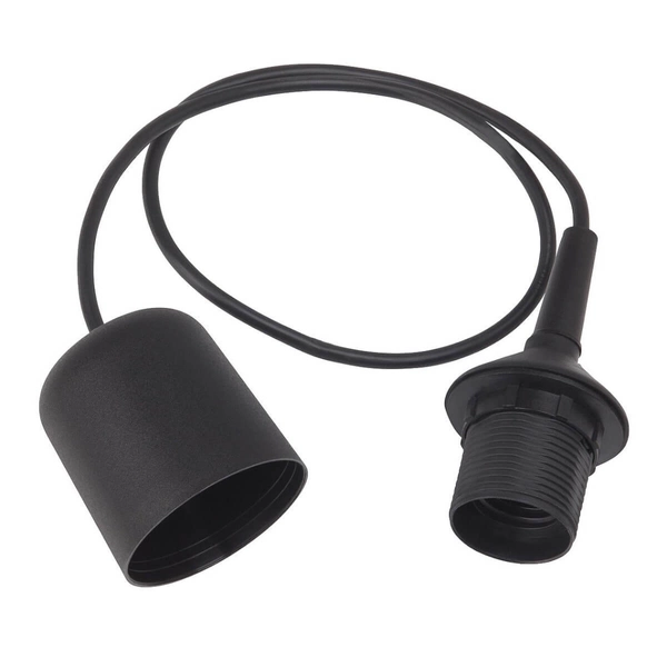 Zawiesie na kablu Cord 93327/06 nowoczesne czarne