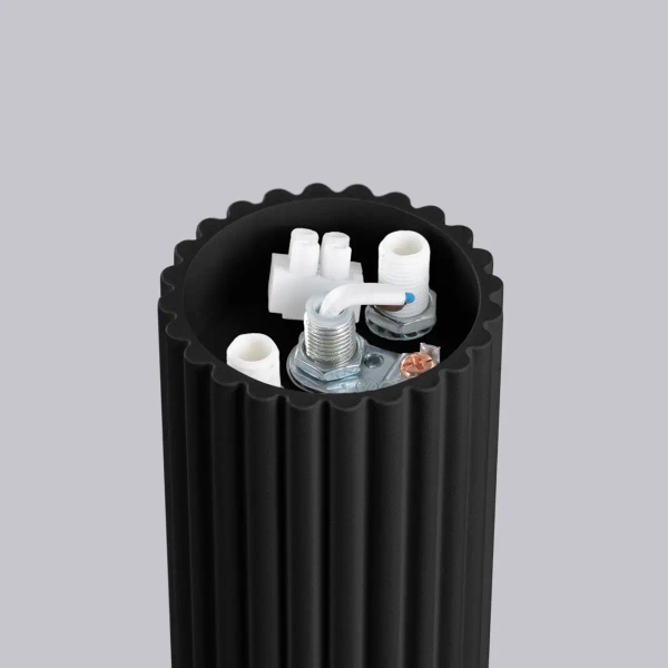 Kulista lampa sufitowa HALO SL.1713 okrągła szklana biała czarna