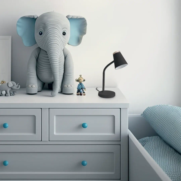 Biurkowa lampa CHICO ML1443 LED 4,5W 4000K z regulacją czarna