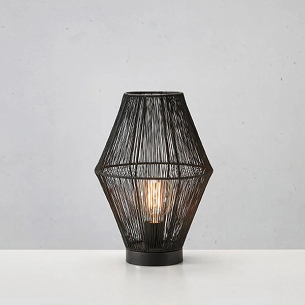 Industrialna lampka stołowa Casa 108666 Markslojd metalowa czarny