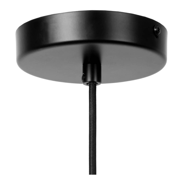 Potrójna lampa wisząca Ilona 45408/03/62 czarny bursztynowy