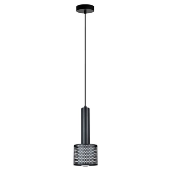 Salonowa lampa wisząca nad stół Amo LP-0702/1P BK metalowa czarna