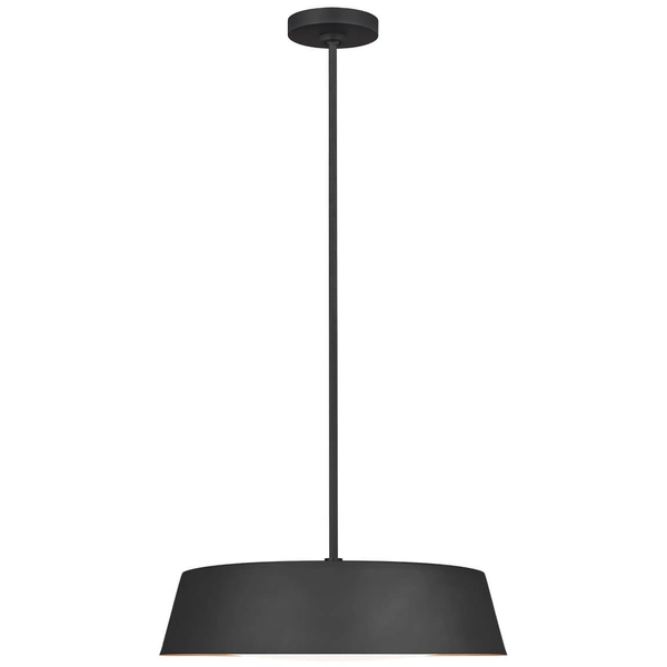 Wisząca lampa okragła Asher FE-ASHER-5P-MB do kuchni czarny