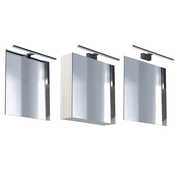 Łazienkowy ścienny kinkiet Cezanne 10677 LED 12W 4000K IP44 podłużny czarny