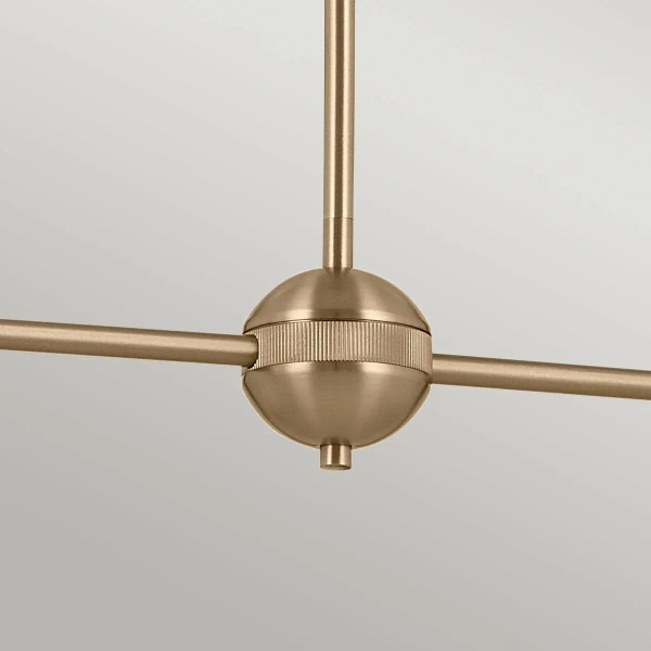 Podwójna lampa wisząca nad stół Phix KL-PHIX-2-LINEAR-CBB regulowana czarna