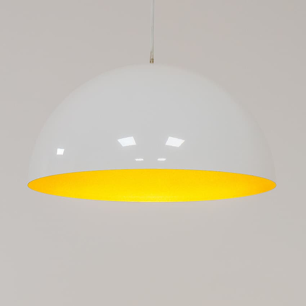 Wisząca lampa do salonu Hemisphere Super 10701 Nowodvorski biała złota