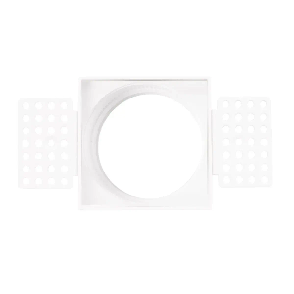 Wpustowa oprawa do lampy Trafo H190.04 kwadratowa biała