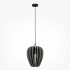 Jadalniana lampa wisząca Cambio MOD398PL-01GR nad wyspę czarna