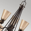 Metalowa lampa wisząca Mayflower HK-MAYFLOWER9 Hinkley brązowy
