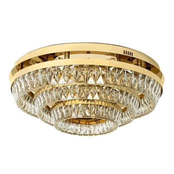 Plafon do jadalni glamour SAVOY MSE1501100531 LED 97W 3000K złoty