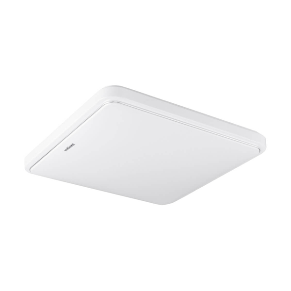 Kwadratowy plafon Sola 03758 LED 28W 4200K IP44 z czujnikiem ruchu biały
