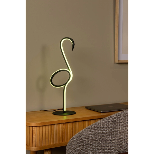 Stołowa lampka FLAMINGO 05545/06/99 LED 5,5W RGB z pilotem czarna